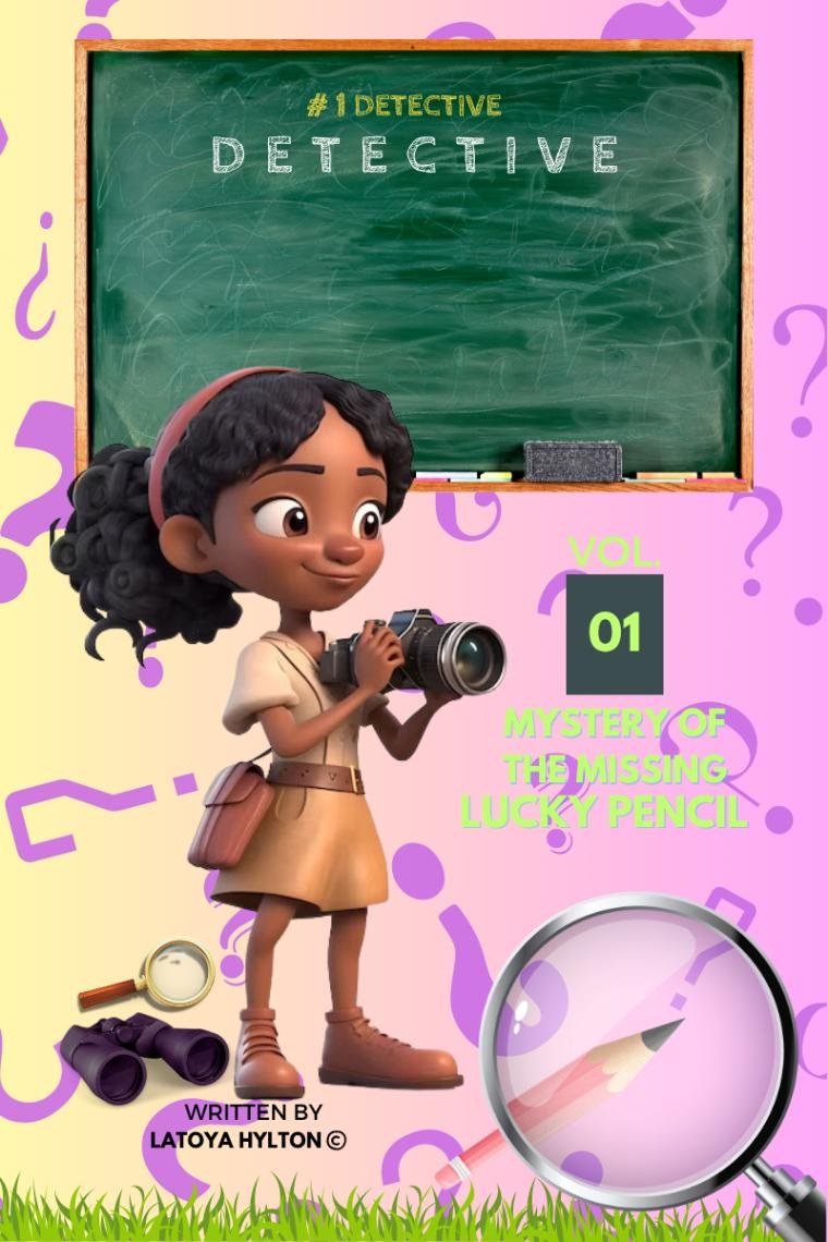 Personalized detective book preview