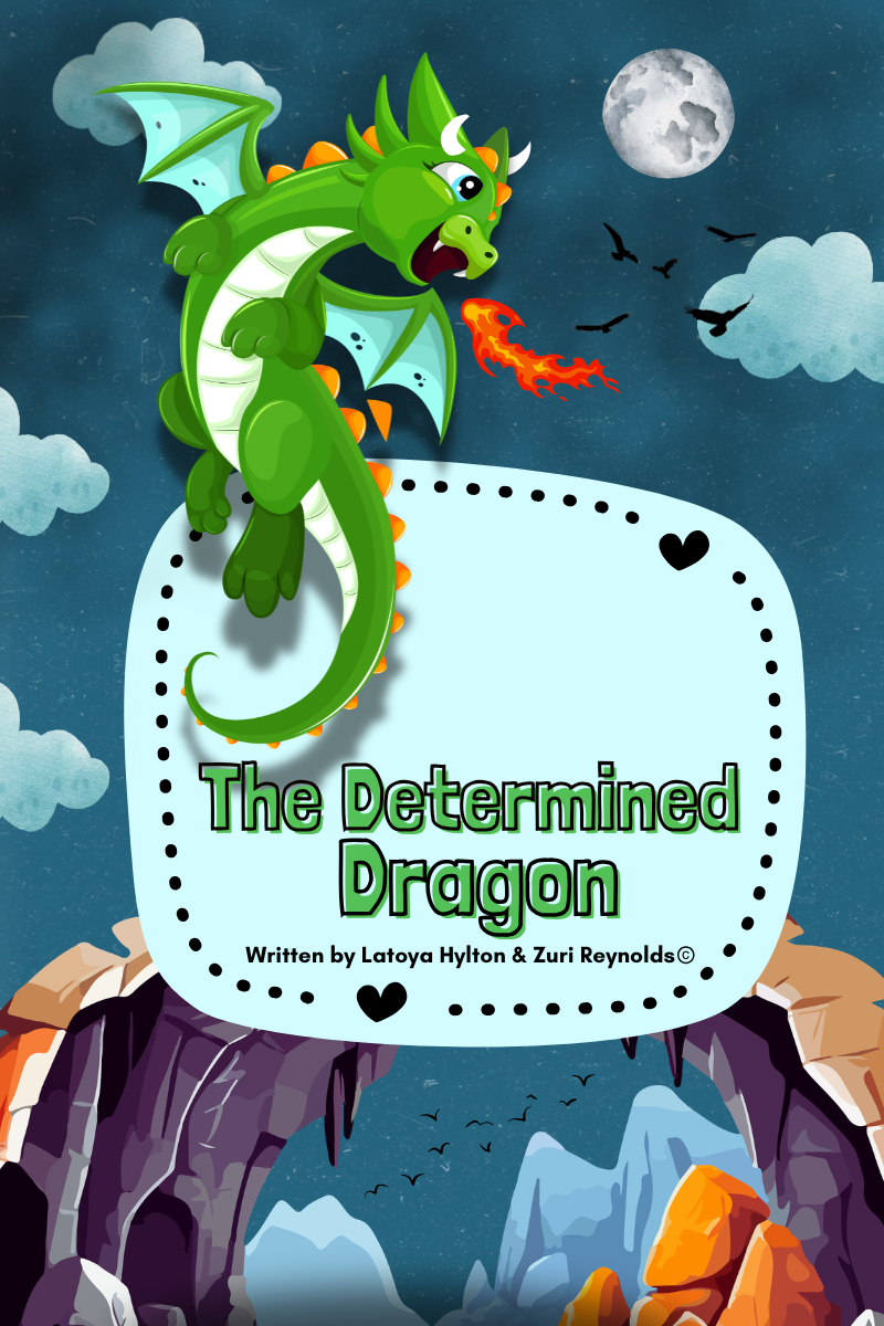 Personalized Determined Dragon book preview