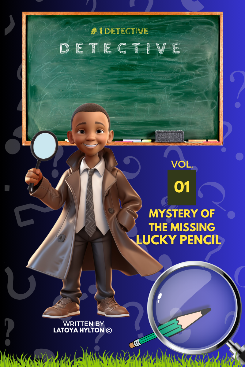 Personalized detective book preview